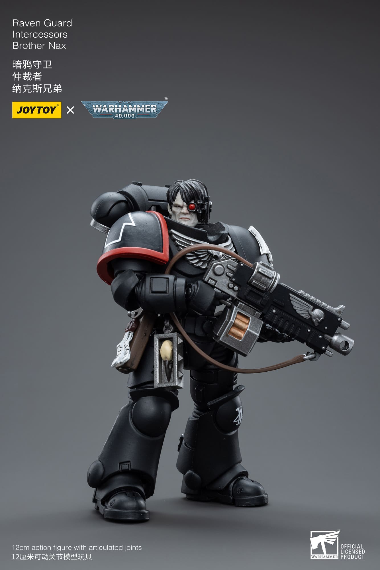 JoyToy WH40K Raven Guard Intercessors Sergeant Nax – Joytoy Figure