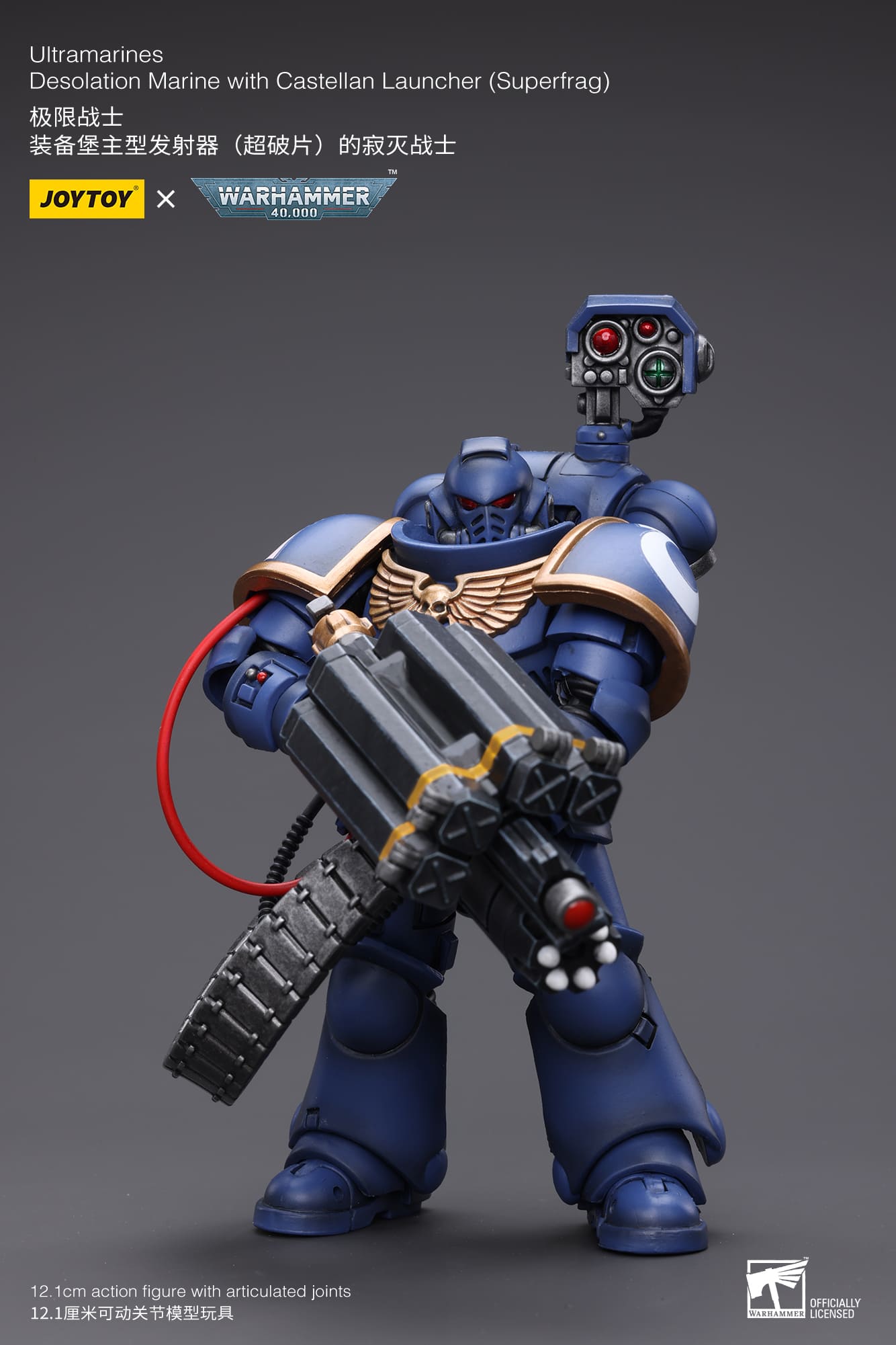 JOYTOY ウォーハンマー40K DESOLATION MARIN JoyToy WH40K Ultramarines Desolation Marine with Castellan