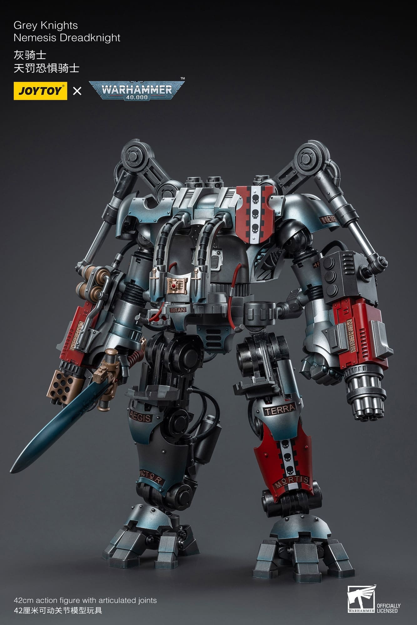 JoyToy WH40K Grey Knights Nemesis Dreadknight