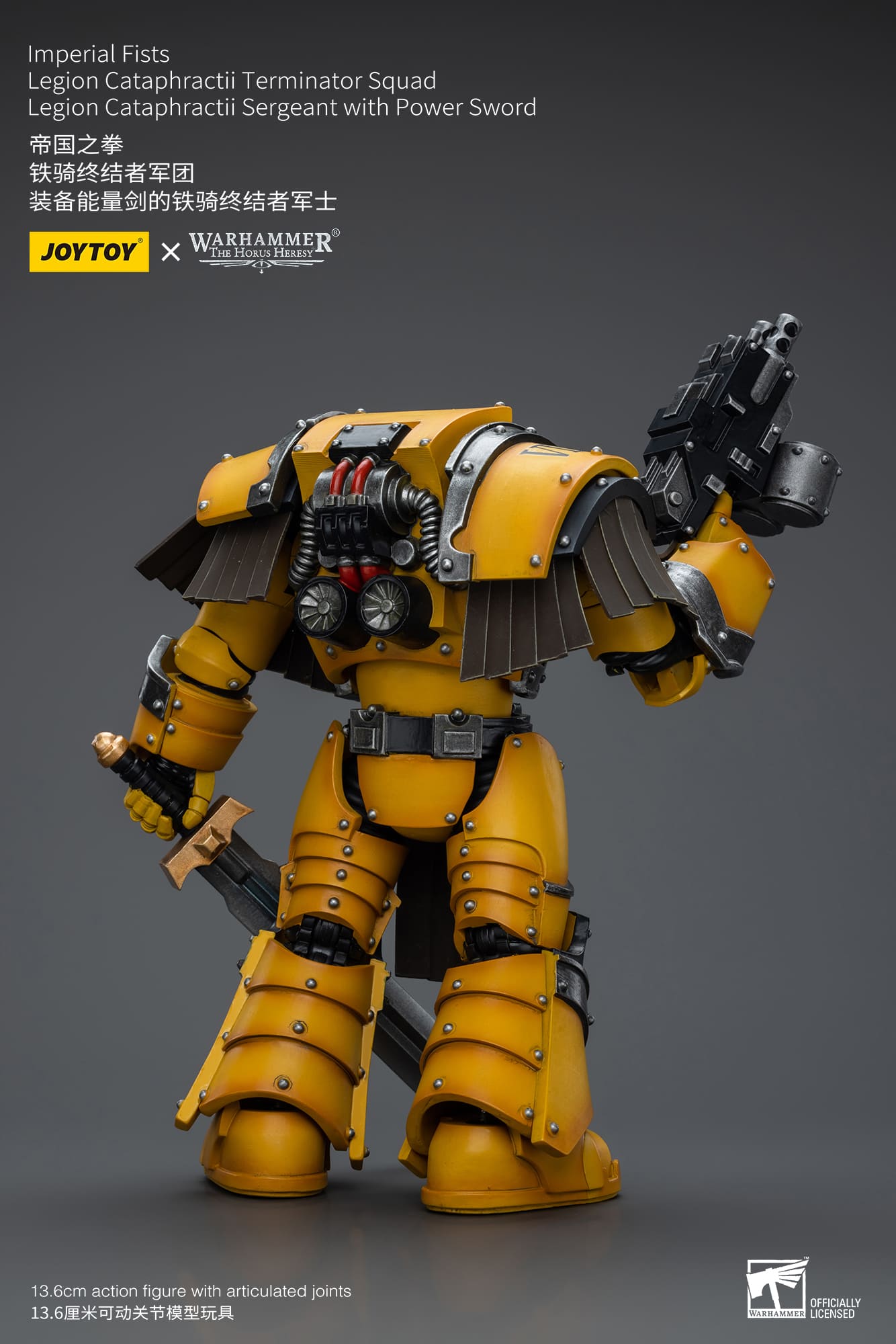 JOYTOY WH40K Imperial Fists Legion Cataphractii Terminator Squad