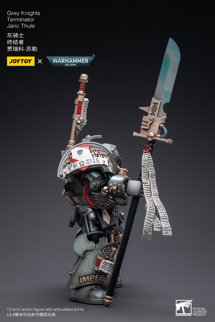 JoyToy WH40K Space Marine Grey Knights Terminator Jaric Thule