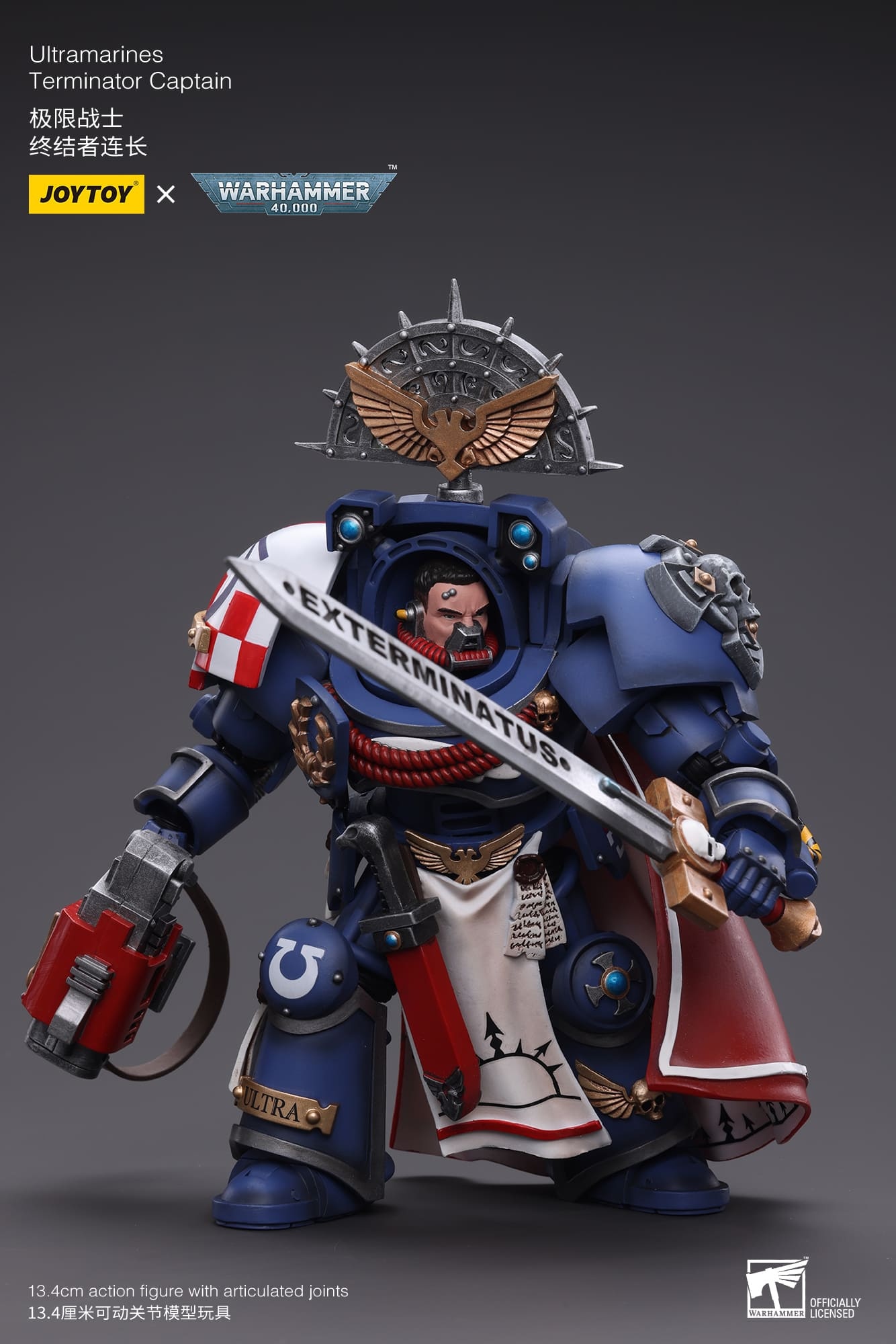 JoyToy WH40K Ultramarines Terminator Captain
