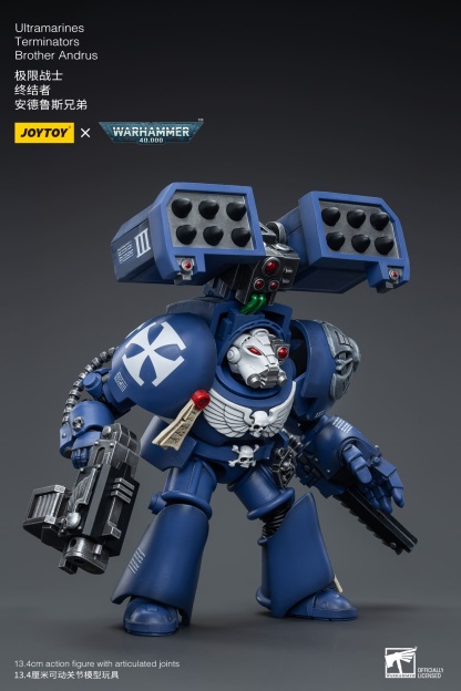 JoyToy WH40K Ultramarines Terminators Brother Andrus