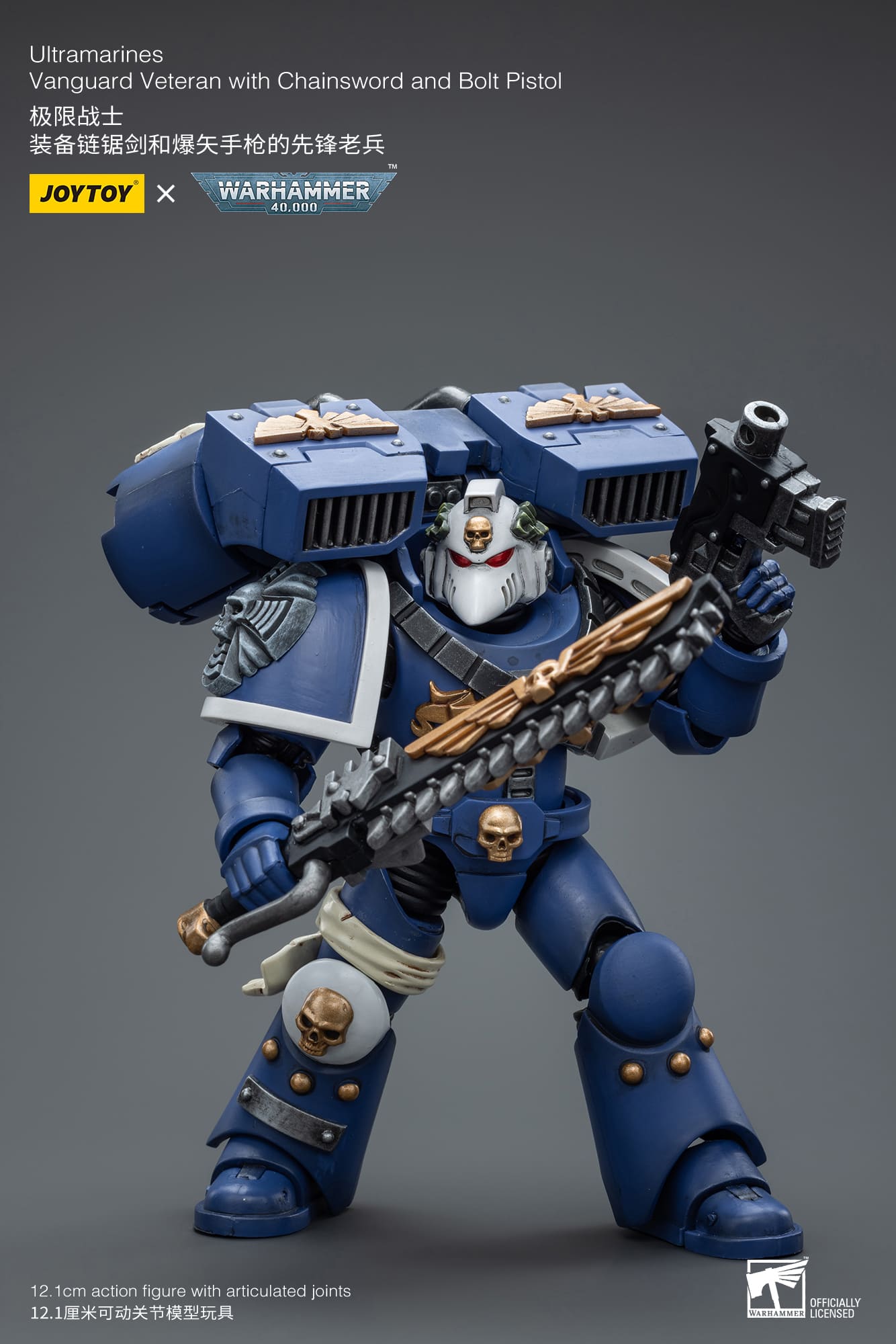 JoyToy WH40K Ultramarines Vanguard Veteran