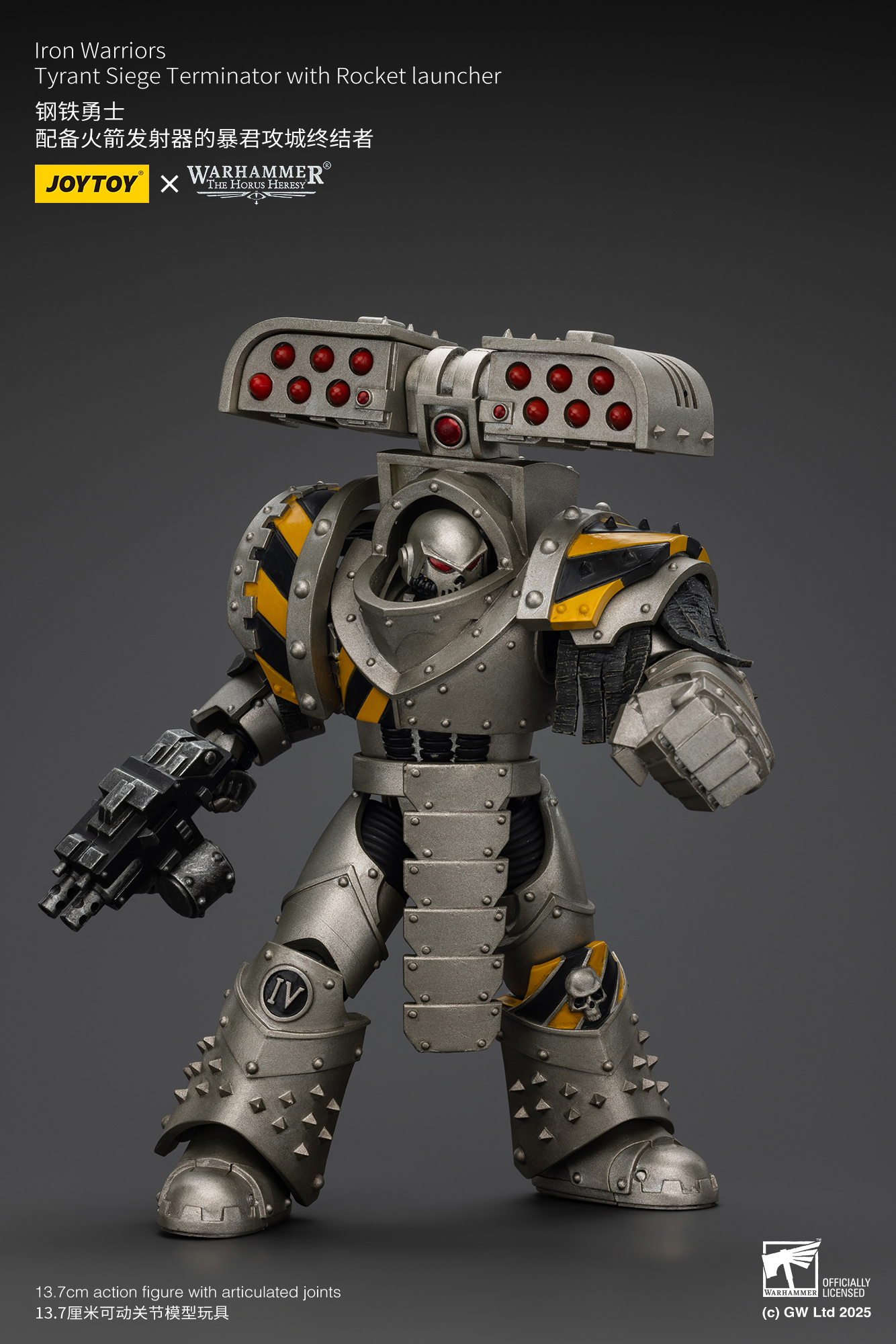 JoyToy WH40K MKIII lron Warriors Tyrant Siege Terminator Squad