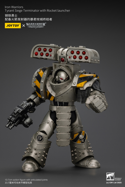 JoyToy WH40K MKIII lron Warriors Tyrant Siege Terminator Squad