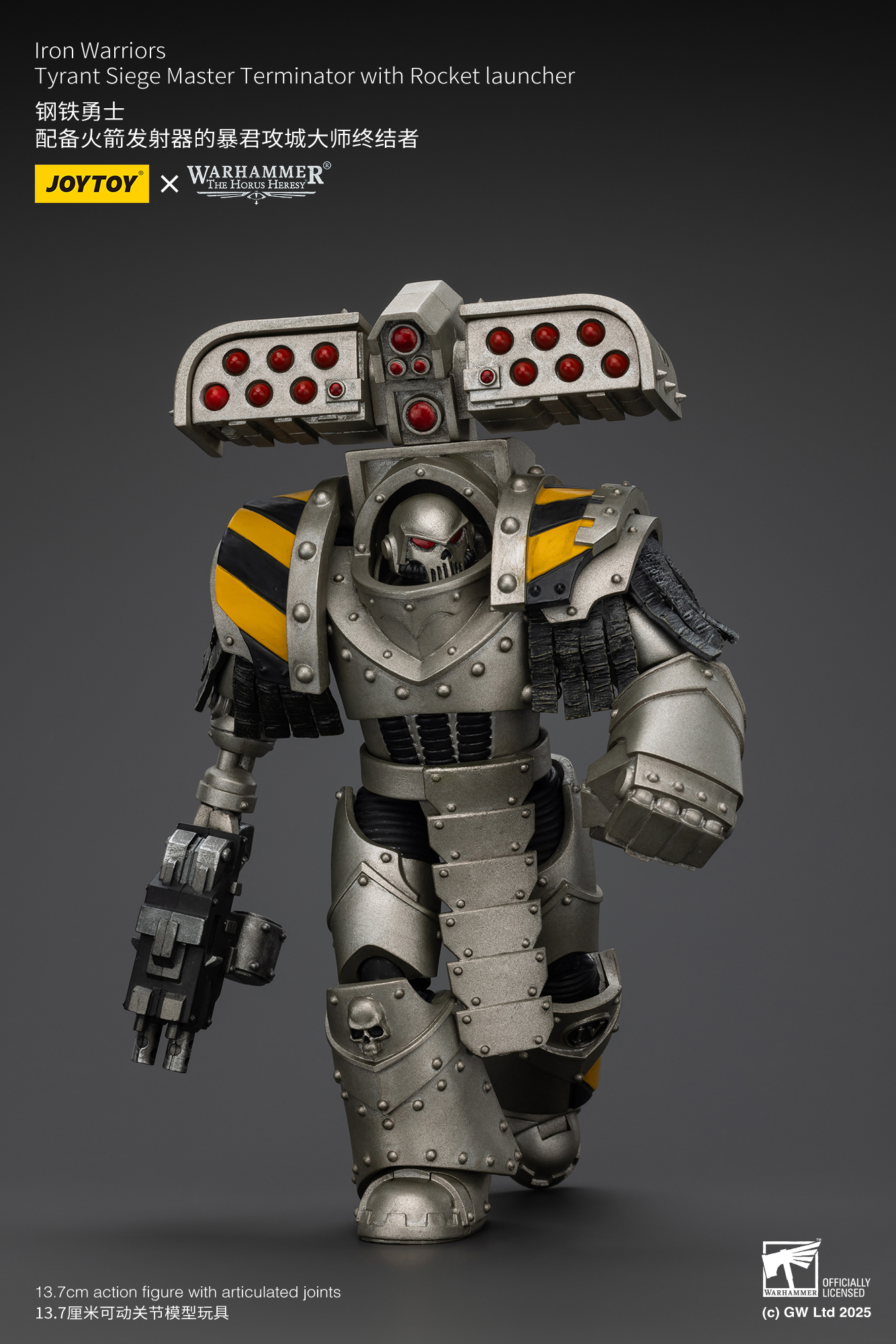 JoyToy WH40K MKIII lron Warriors Tyrant Siege Terminator Squad