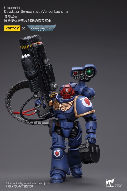 JoyToy WH40K Ultramarines Desolation Sergeant with Vengor Launcher