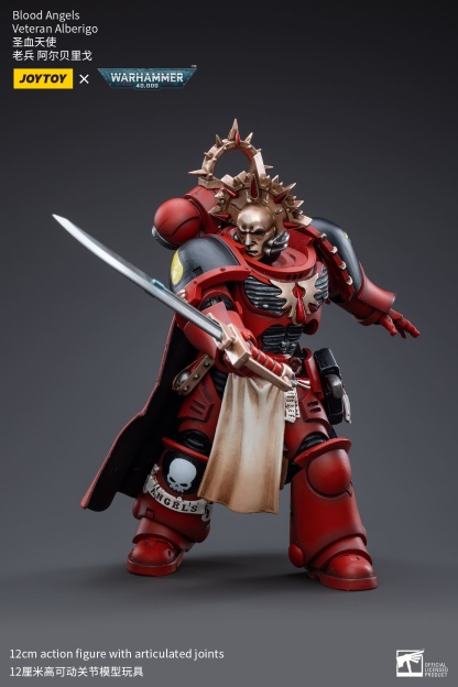 JoyToy WH40K Blood Angels Veteran Alberigo