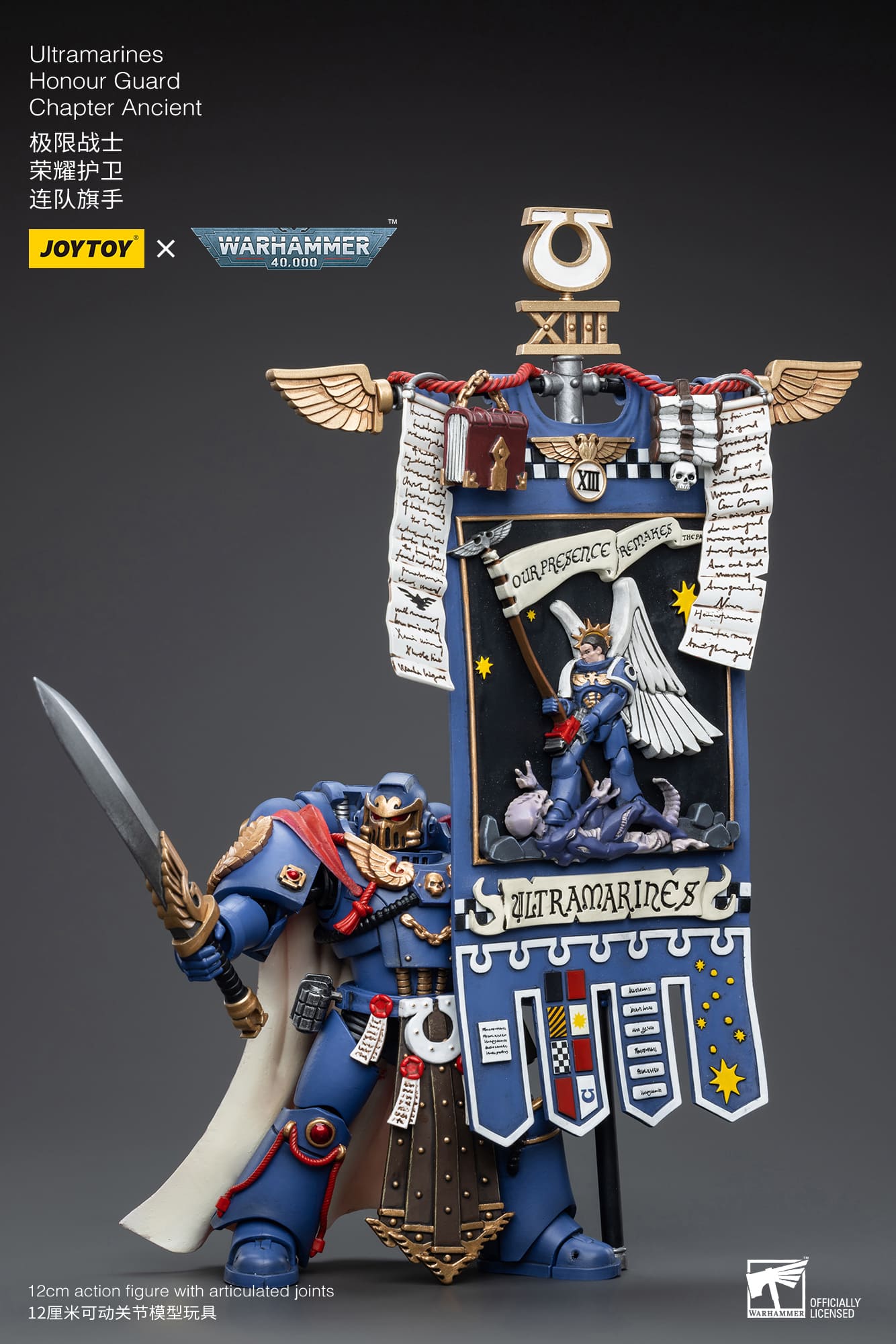 JoyToy WH40K Ultramarines Honour Guard Chapter Ancient – Joytoy