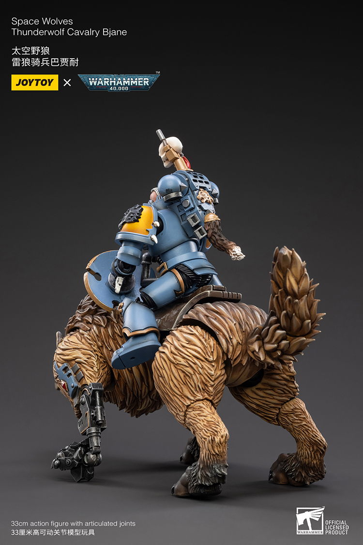 JoyToy WH40K Space Wolves Thunderwolf Cavalry Bjane – Joytoy