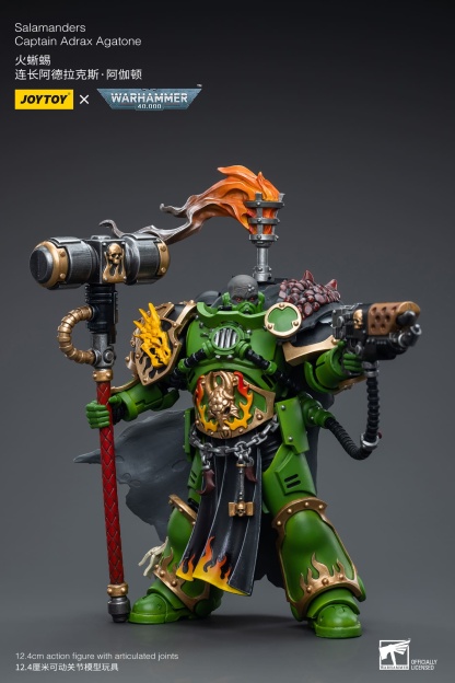 JoyToy WH40K Salamanders Captain Adrax Agatone
