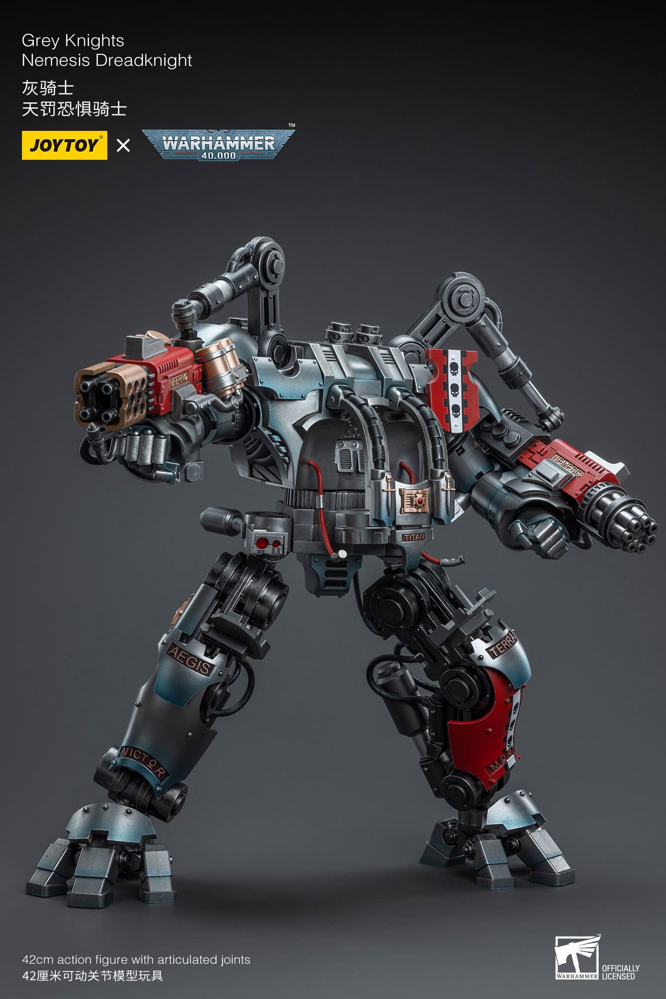 JoyToy WH40K Grey Knights Nemesis Dreadknight