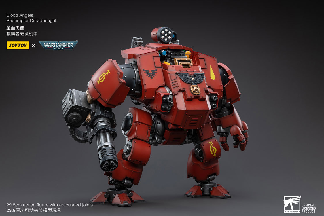 JoyToy WH40K Blood Angels Redemptor Dreadnought Lorenzo Gabrata