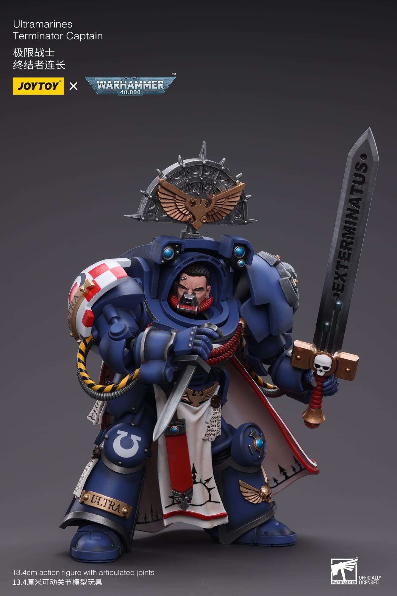JoyToy WH40K Ultramarines Terminator Captain