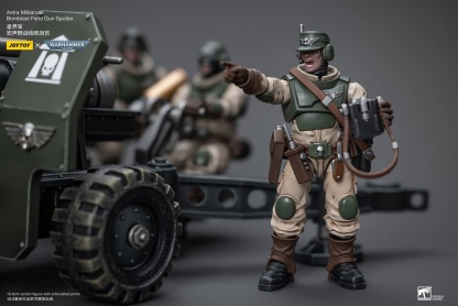 JoyToy WH40K Astra Militarum Ordnance Team with Bombast Field Gun