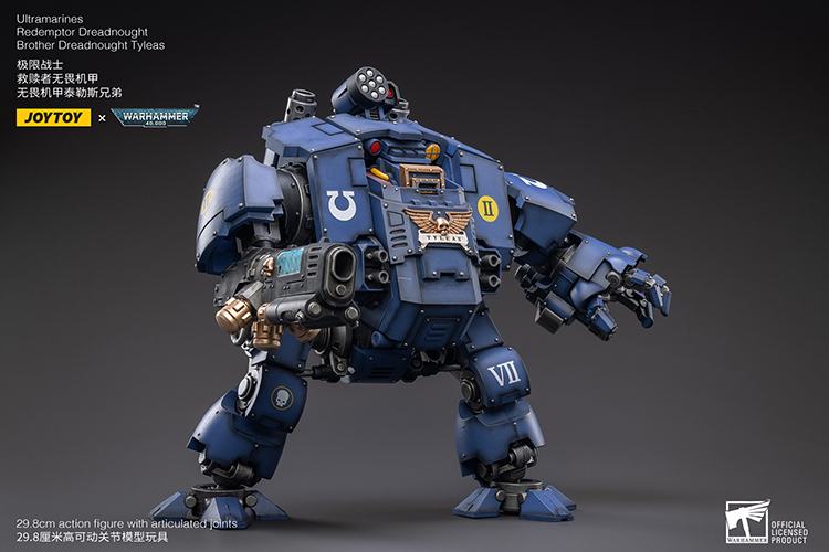 JoyToy WH40K Ultramarines Redemptor Dreadnought Brother Dreadnought Tyleas