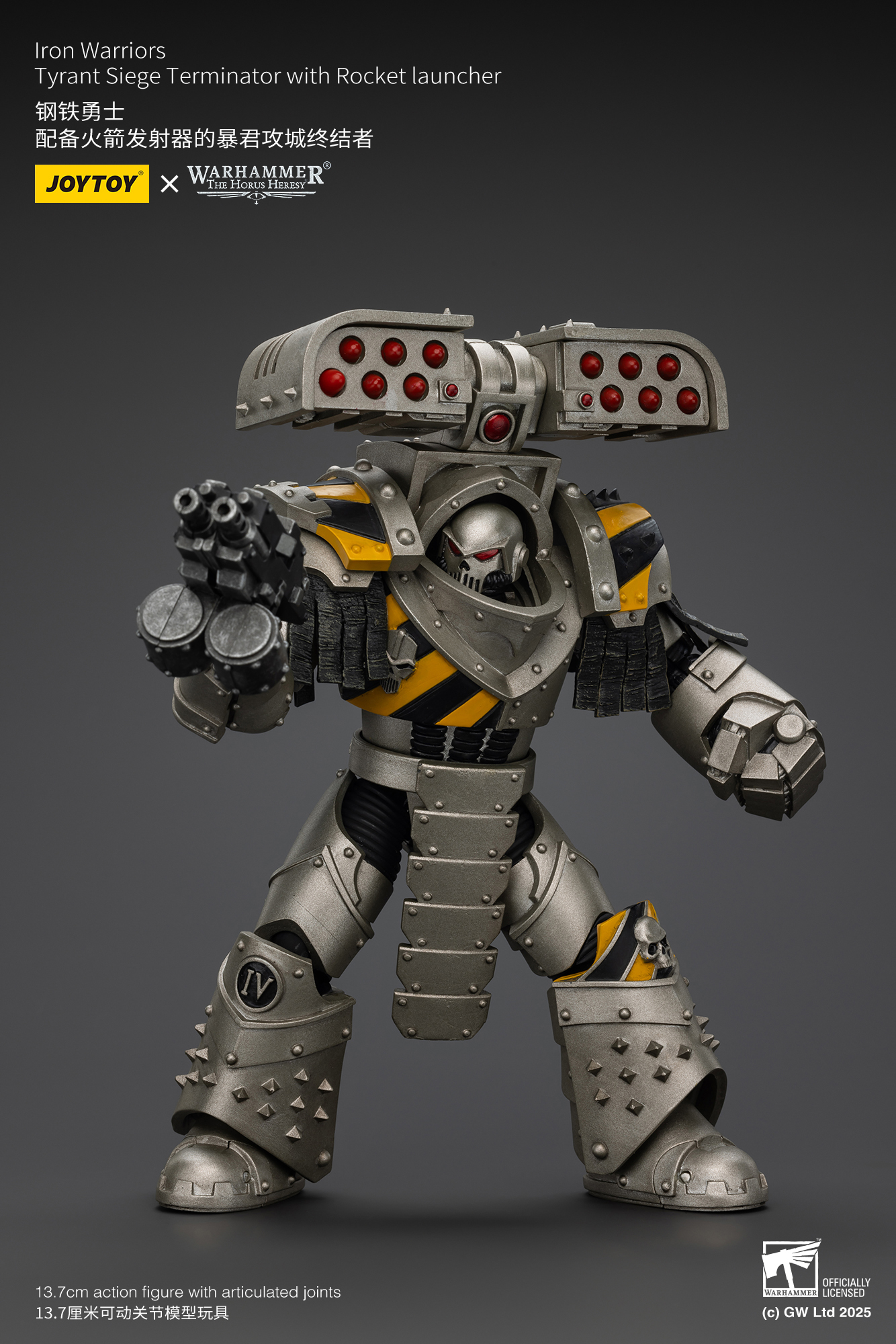 JoyToy WH40K MKIII lron Warriors Tyrant Siege Terminator Squad
