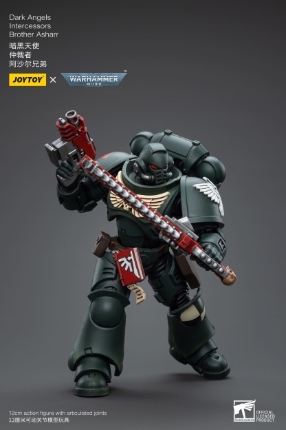 JoyToy WH40K Dark Angels Intercessors Brother Asharr