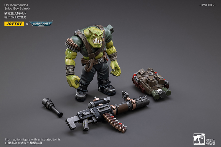 JoyToy WH40K Ork Kommandos Set of 6 – Joytoy Figure - JOYTOY