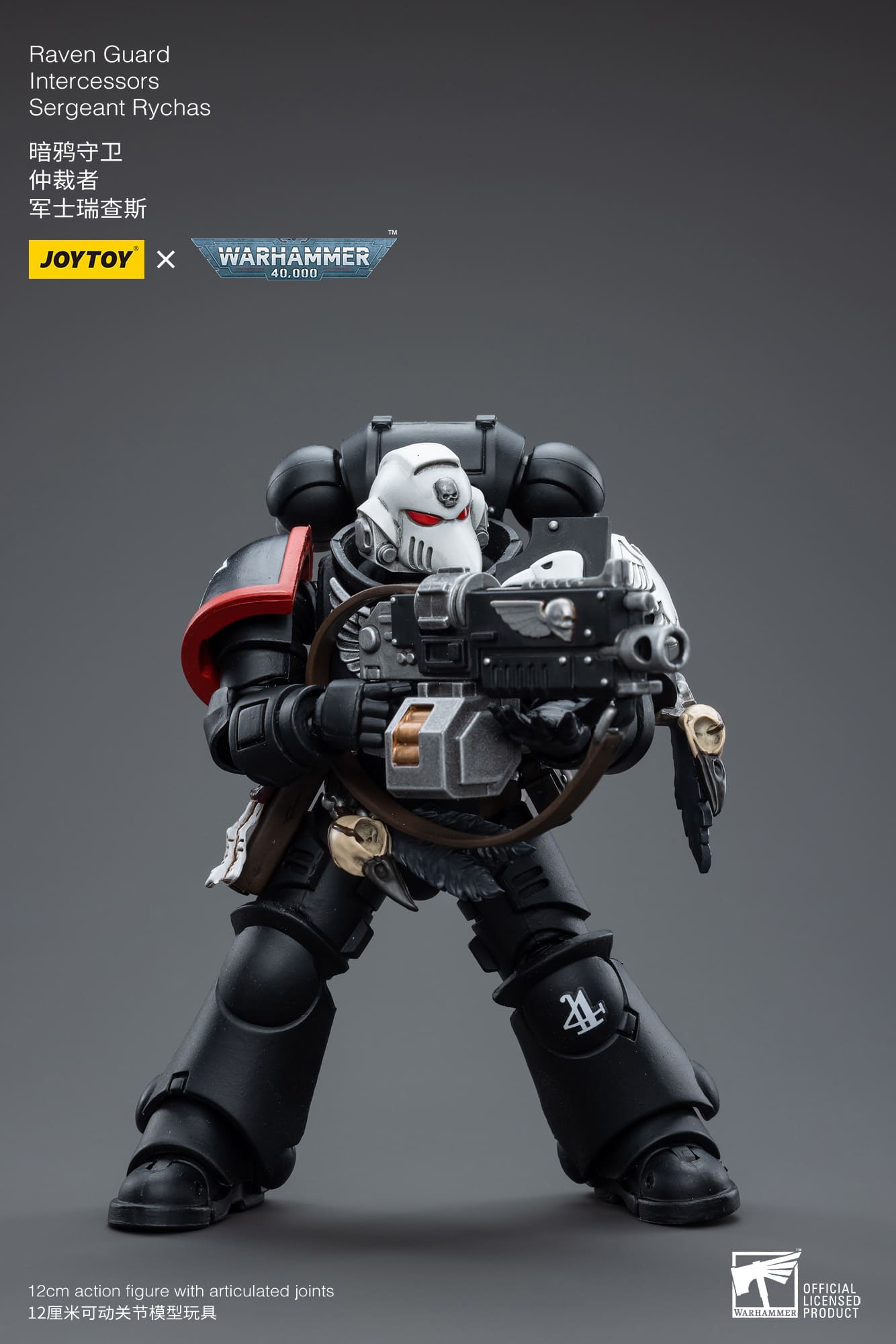JoyToy WH40K Raven Guard Intercessors Set of 4 – Joytoy Figure