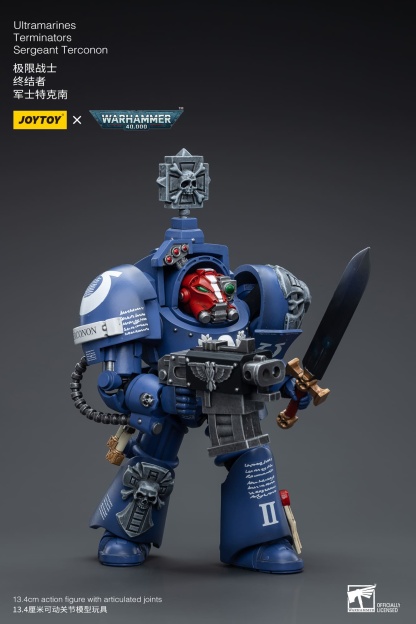 JoyToy WH40K Ultramarines Terminators Sergeant Terconon