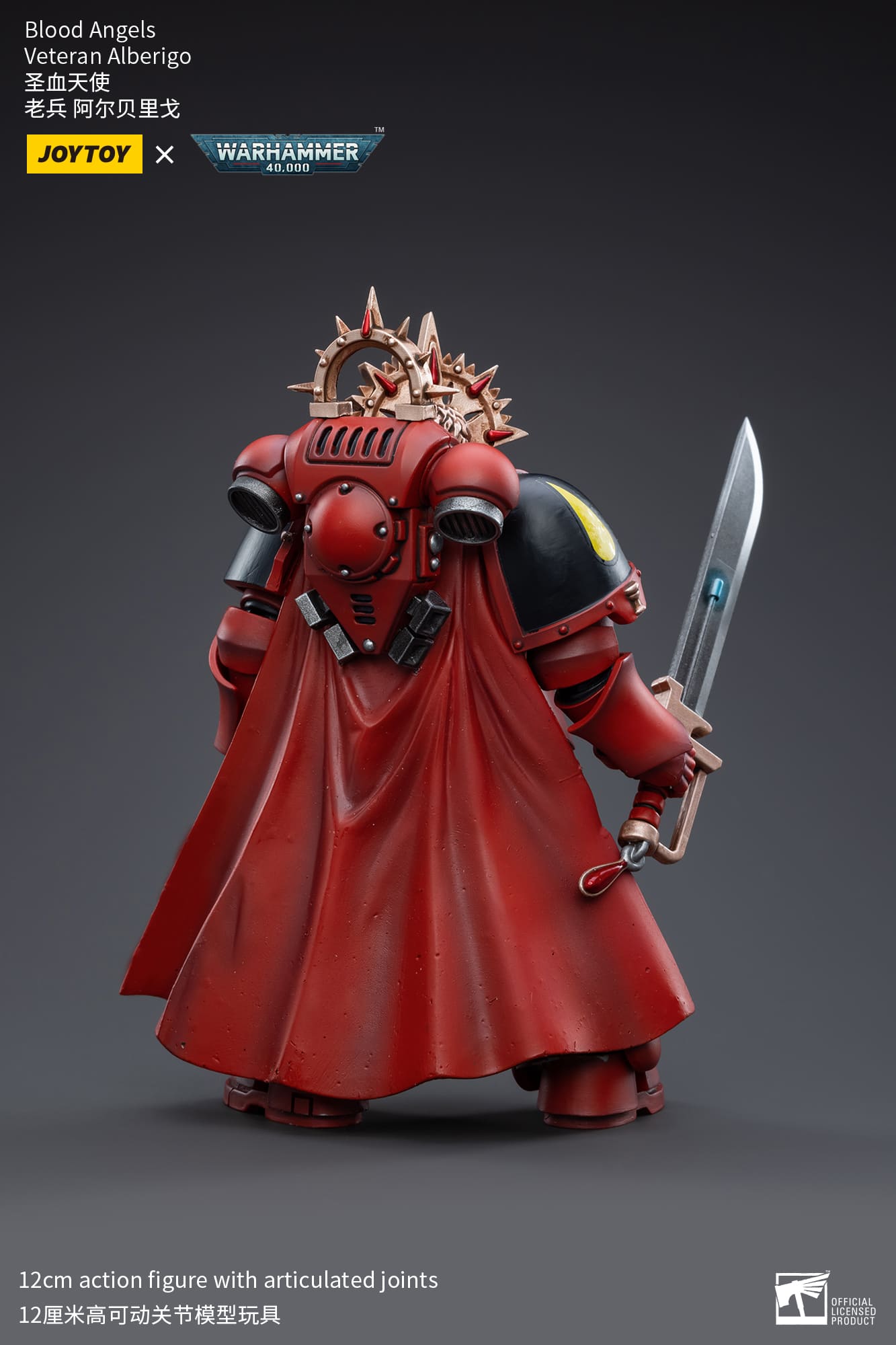 JoyToy WH40K Blood Angels Veteran Alberigo