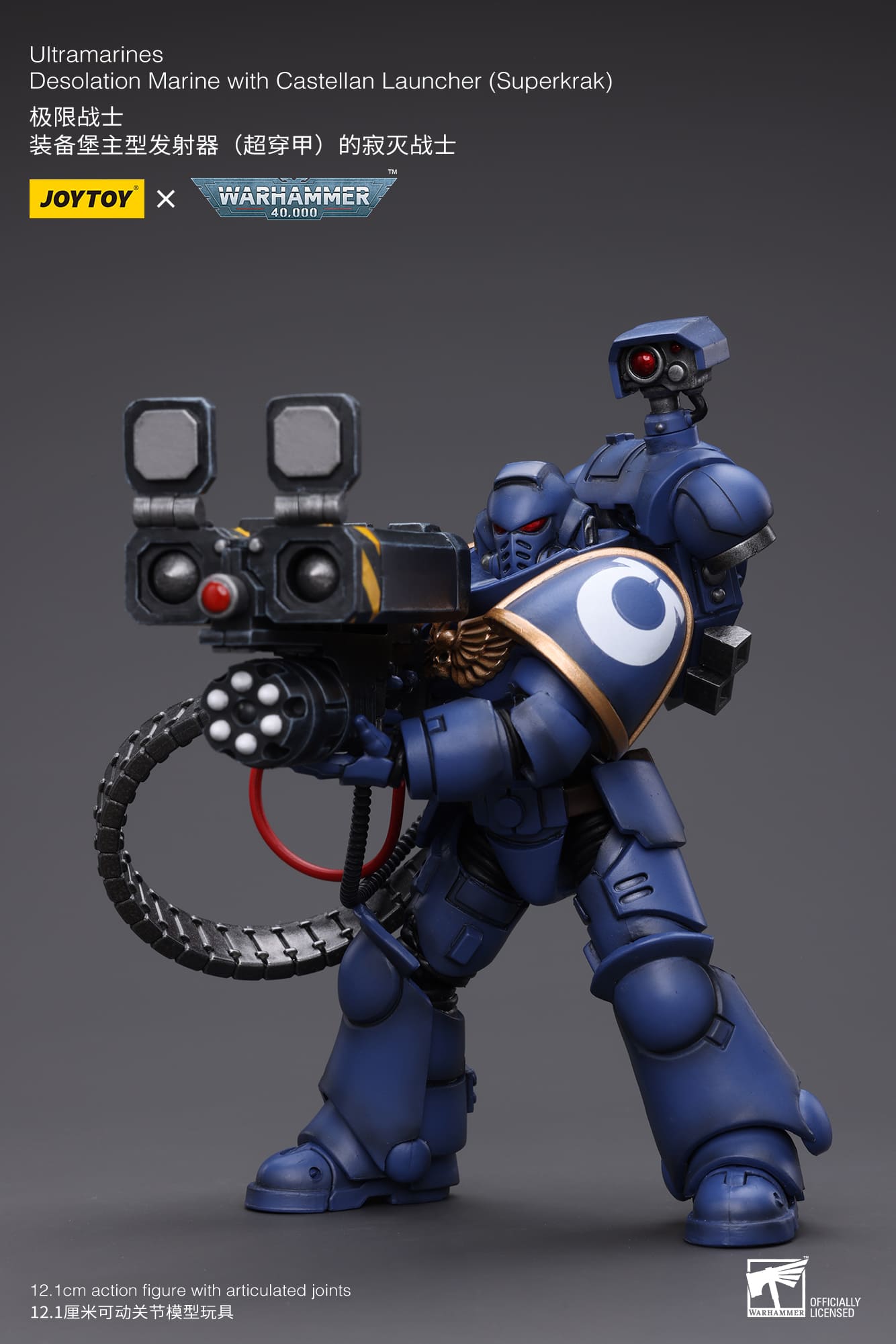 JOYTOY ウォーハンマー40K DESOLATION MARIN JoyToy WH40K Ultramarines Desolation Marine with Castellan