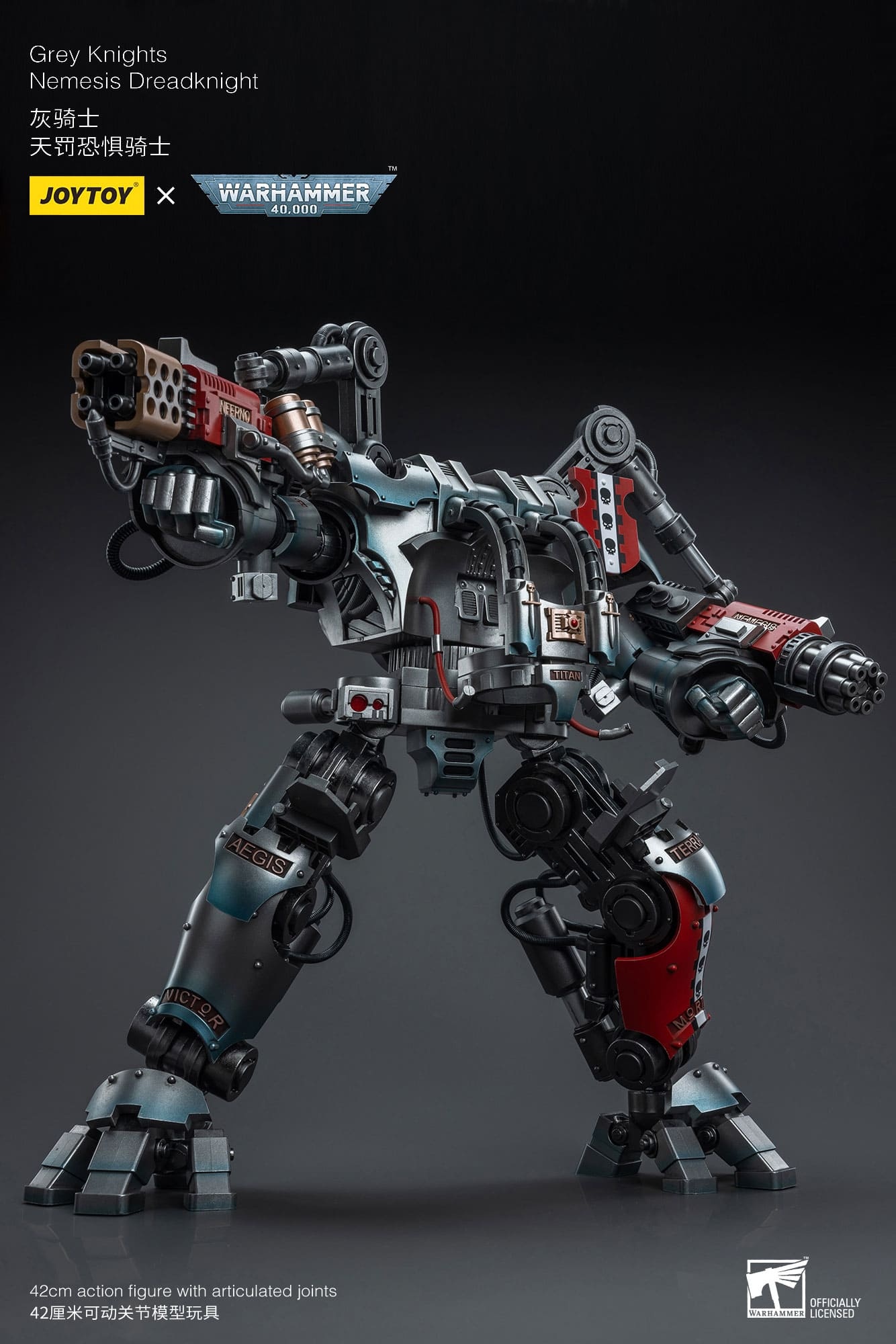 JoyToy WH40K Grey Knights Nemesis Dreadknight