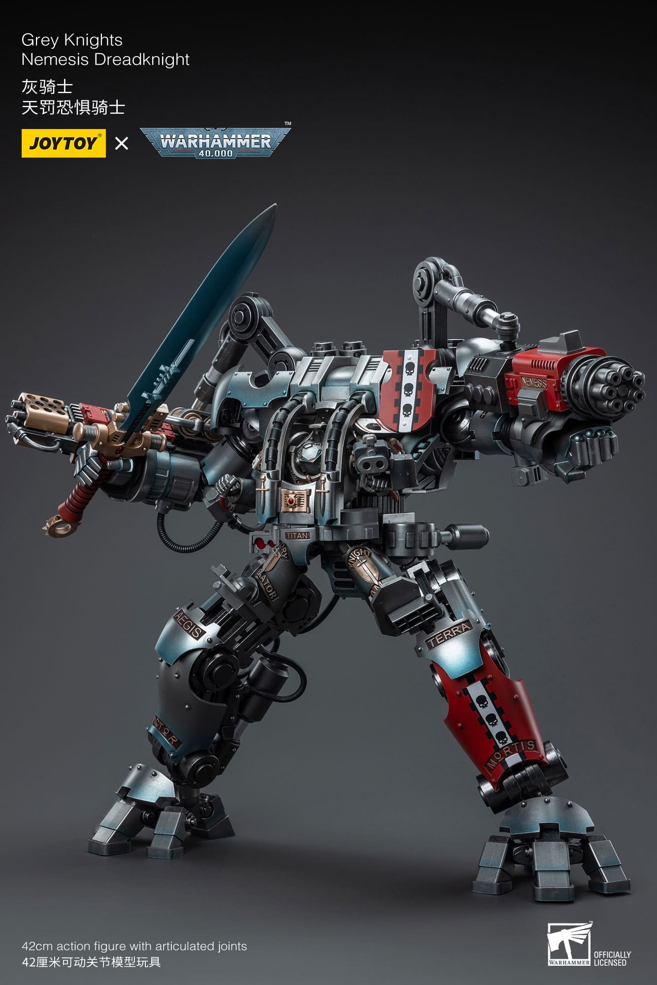 JoyToy WH40K Grey Knights Nemesis Dreadknight