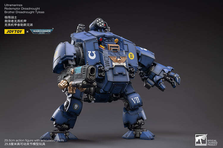 JoyToy WH40K Ultramarines Redemptor Dreadnought Brother Dreadnought Tyleas