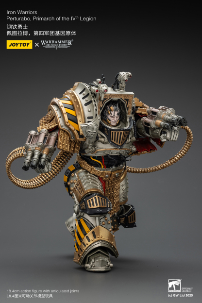 JoyToy WH40K Iron Warriors Perturabo, Primarch of the lVth Legion