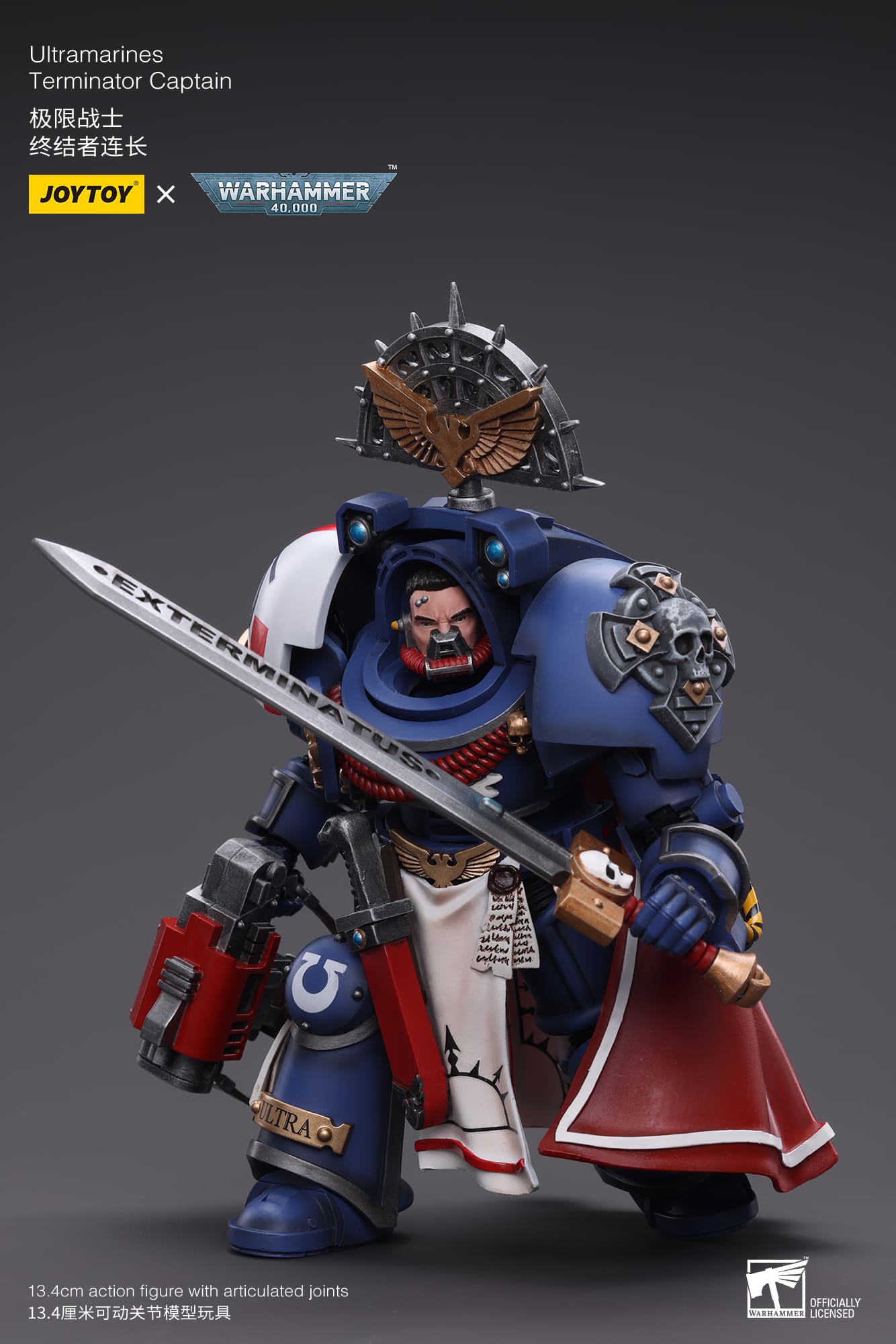 JoyToy WH40K Ultramarines Terminator Captain