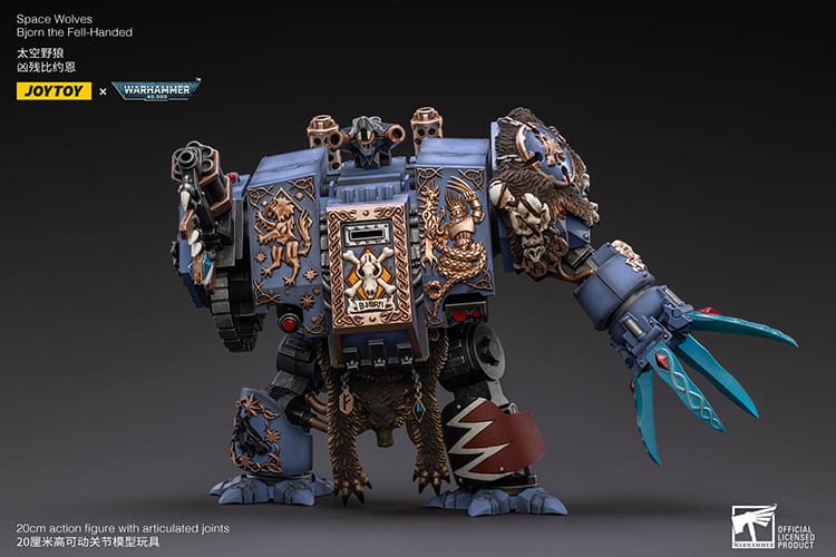 JoyToy WH40K Space Wolves Bjorn the Fell-Handed