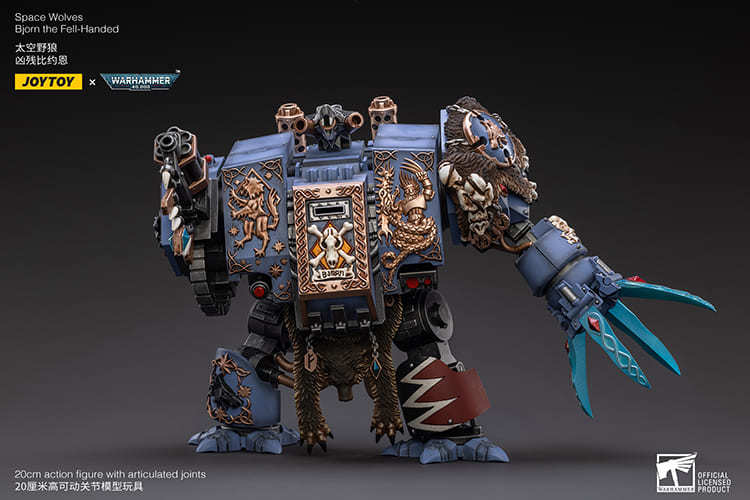 JoyToy WH40K Space Wolves Bjorn the Fell-Handed