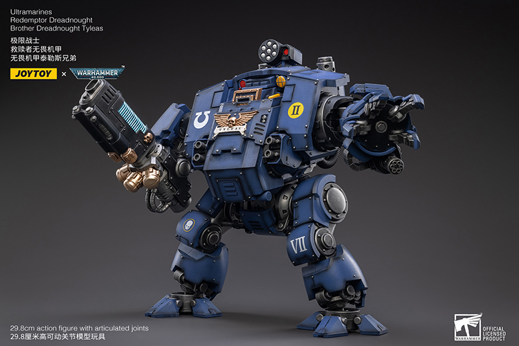 JoyToy WH40K Ultramarines Redemptor Dreadnought Brother Dreadnought Tyleas