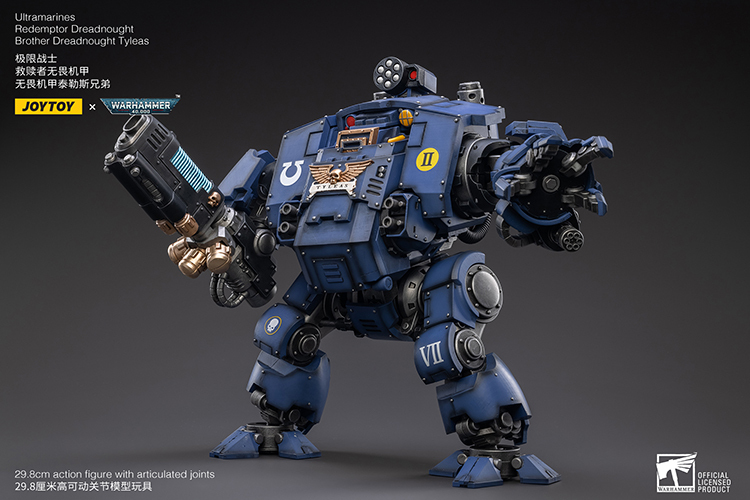 JoyToy WH40K Ultramarines Redemptor Dreadnought Brother Dreadnought Tyleas