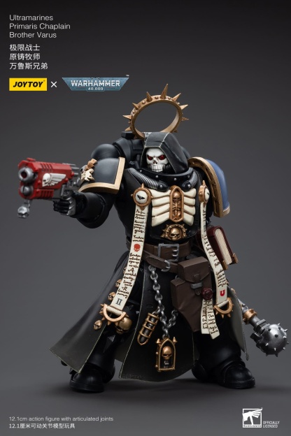 JoyToy WH40K Ultramarines Primaris Chaplain Brother Varus