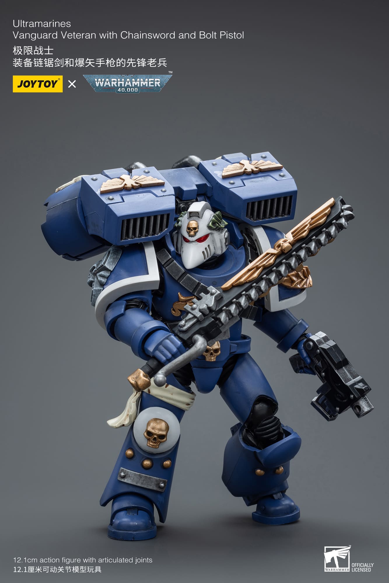 JoyToy WH40K Ultramarines Vanguard Veteran