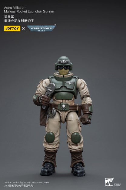 JoyToy WH40K Astra Militarum Ordnance Team with Malleus Rocket Launcher