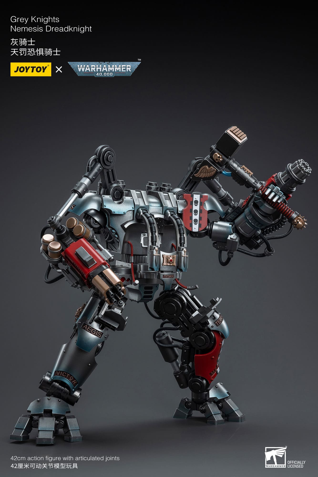 JoyToy WH40K Grey Knights Nemesis Dreadknight