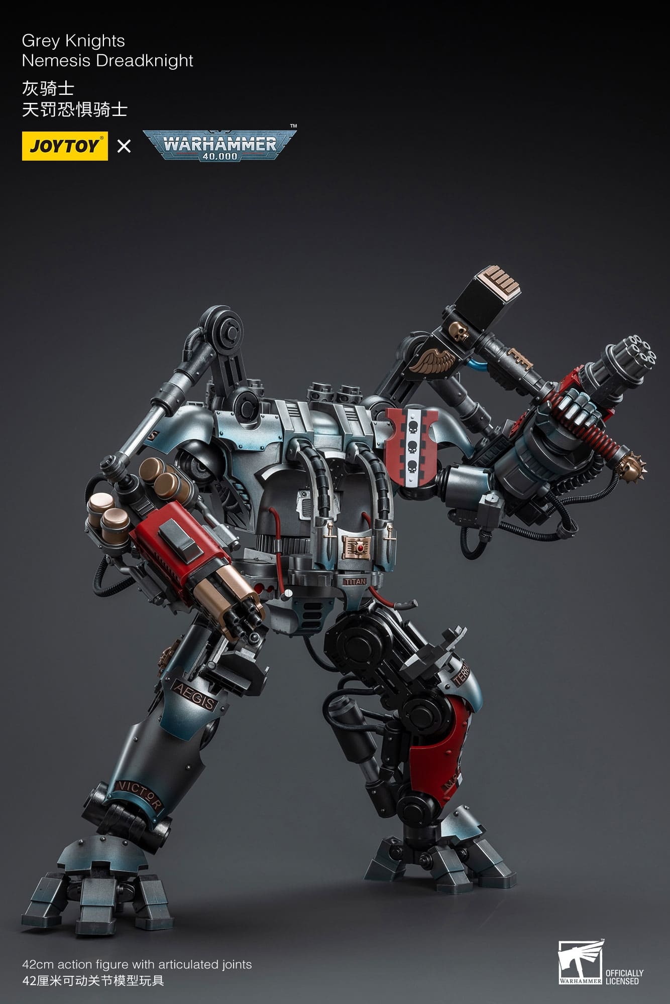 JoyToy WH40K Grey Knights Nemesis Dreadknight