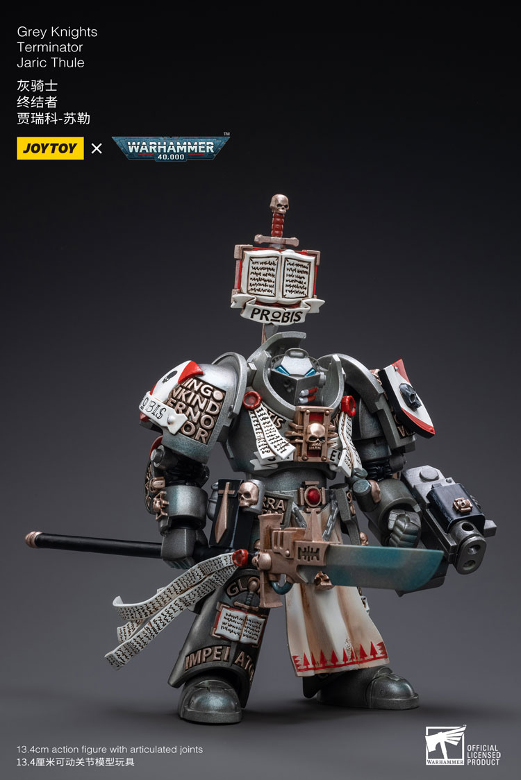 JoyToy WH40K Space Marine Grey Knights Terminator Jaric Thule 2024 Version