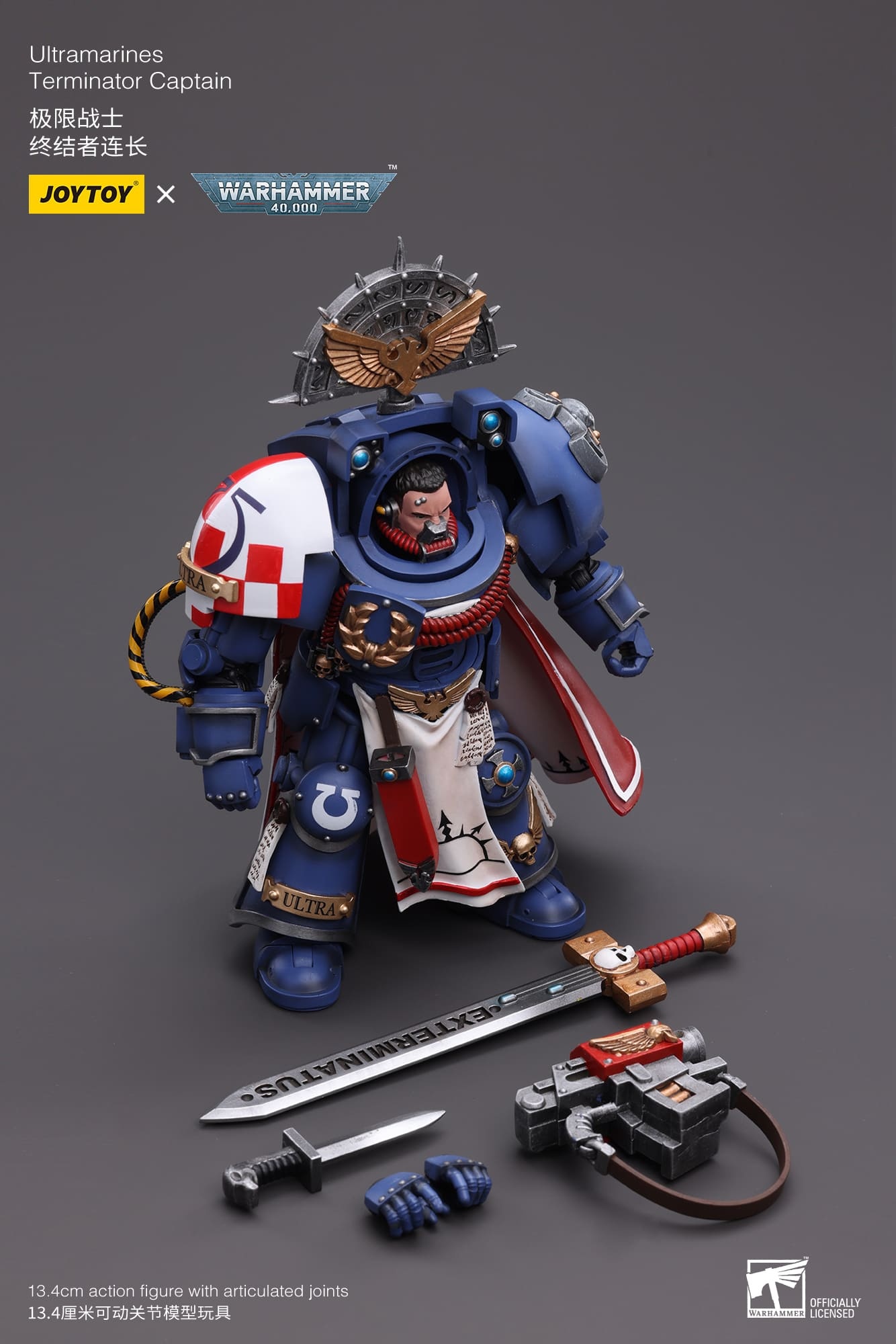 JoyToy WH40K Ultramarines Terminator Captain