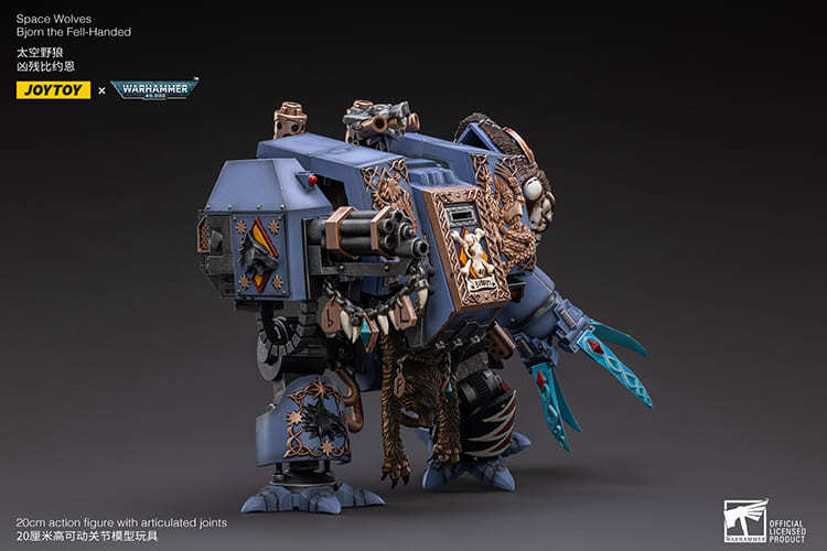 JoyToy WH40K Space Wolves Bjorn the Fell-Handed