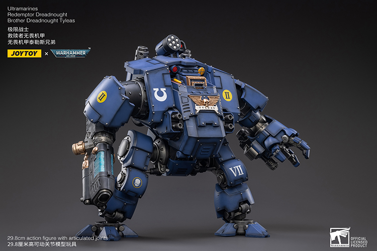 JoyToy WH40K Ultramarines Redemptor Dreadnought Brother Dreadnought Tyleas