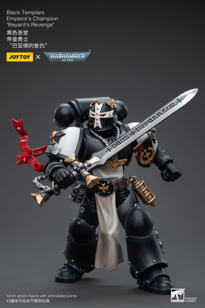 ウォーハンマー BLACK TEMPLARS: BAYARD'S REVENGE JoyToy WH40K Black Templars Emperor's Champion Bayard's Revenge