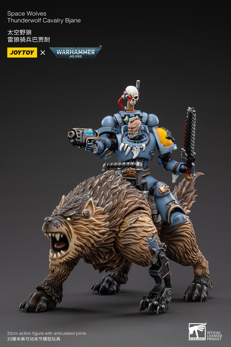 その他 JOYTOY Space Wolves Thunderwolf Cavalry JoyToy WH40K Space Wolves Thunderwolf Cavalry Bjane – Joytoy