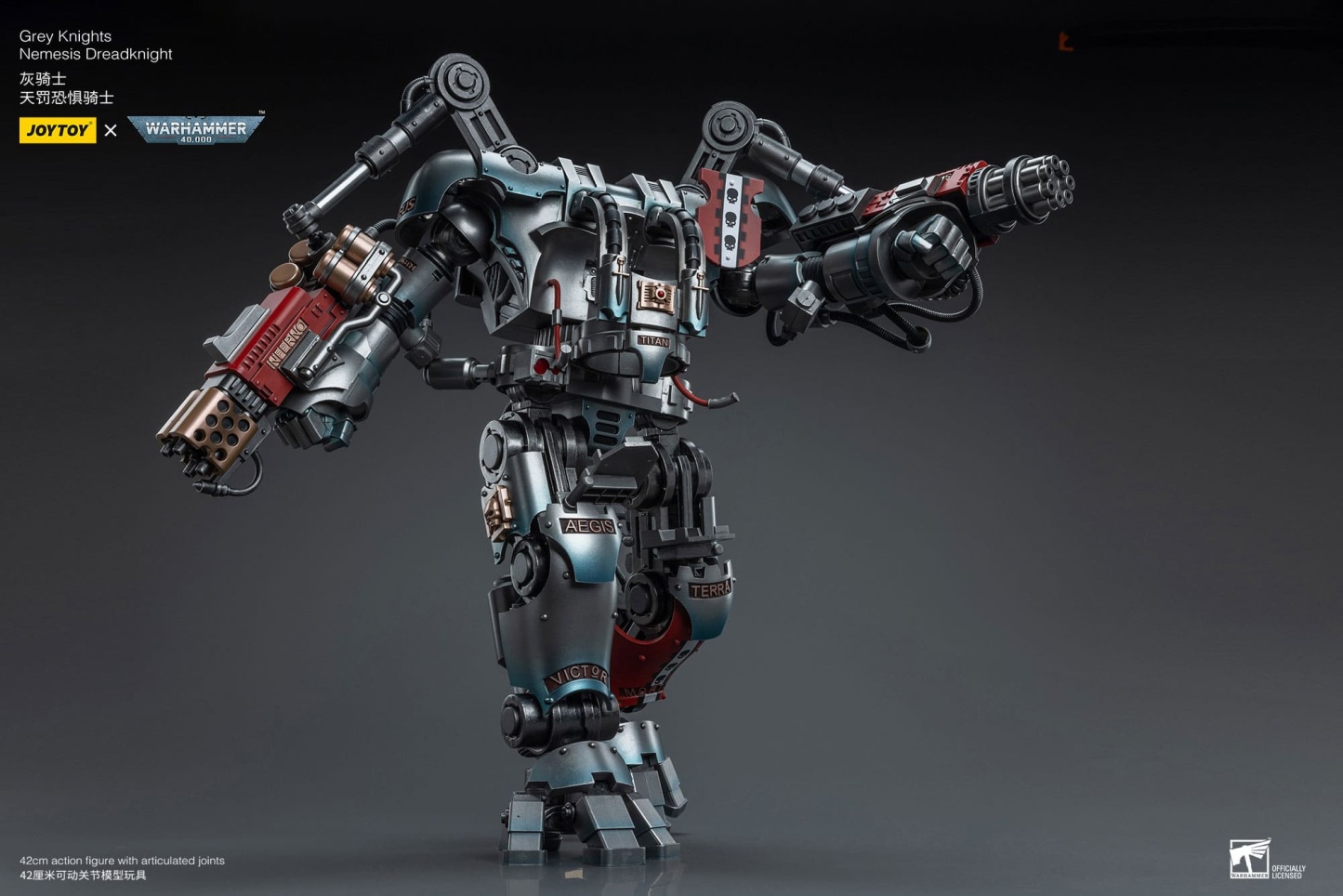 JoyToy WH40K Grey Knights Nemesis Dreadknight