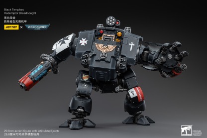JoyToy WH40K Black Templars Redemptor Dreadnought